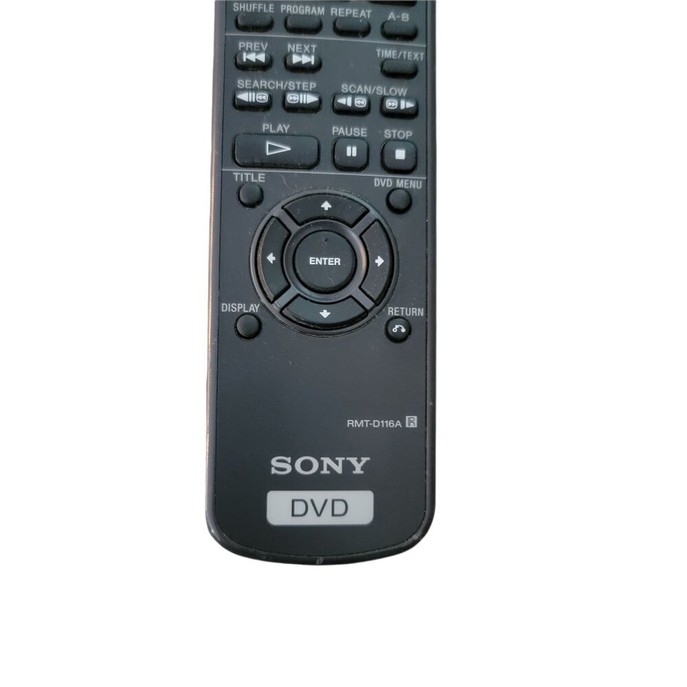 Genuine Sony DVD Remote Control RMT-D116A Tested and Works - Picture 3 of 3